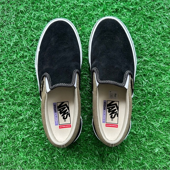 Vans Skate Slip On Black Olive - Picture 3 of 8
